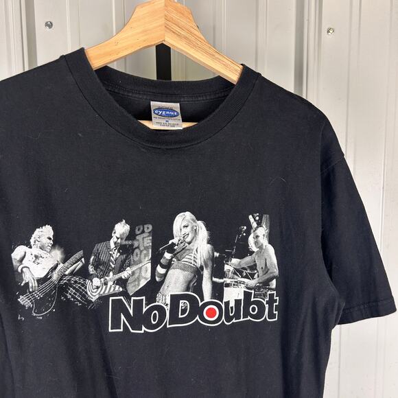 No Doubt Vintage Cygnus Gwen Stefani Y2K Band Tour Medium Tee - Picture 1 of 4